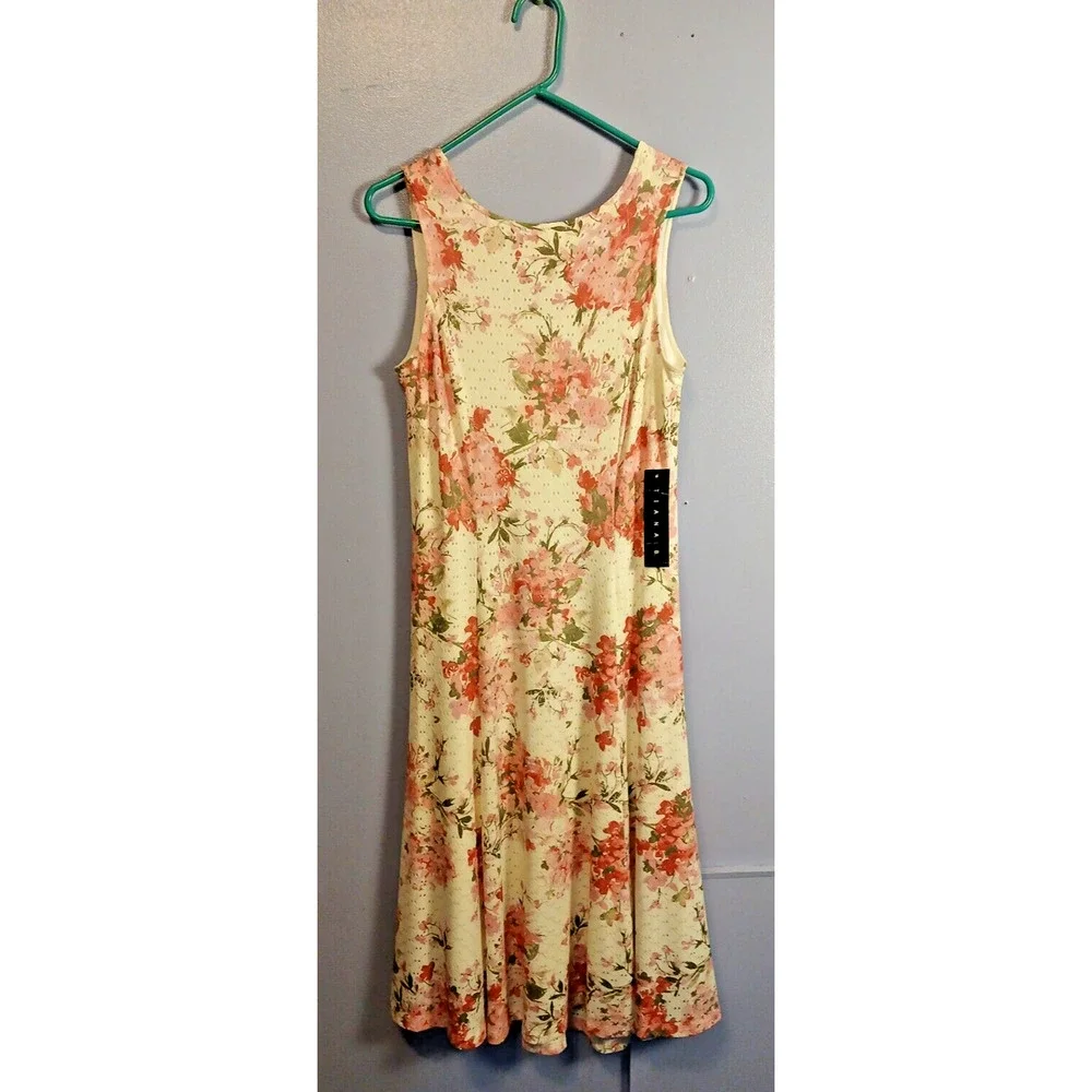 TIANA B. Women's Multicolored Floral Sleeveless Maxi Dress Size 6 NWT - Picture 1 of 6